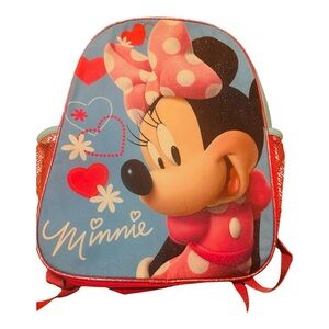 Minnie Mouse Pink and Blue kids backpack for school or play